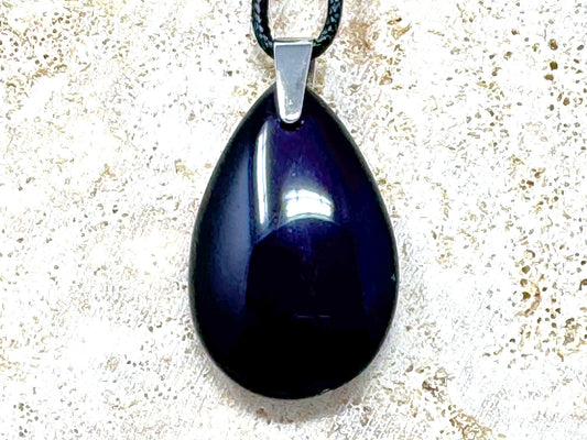 Rainbow Obsidian Pendant 3.5cm