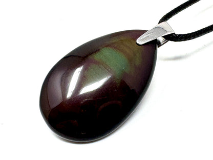 Rainbow Obsidian Pendant 3.9cm