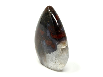 Druzy Red Moss Agate Crystal Freeform 5.8cm