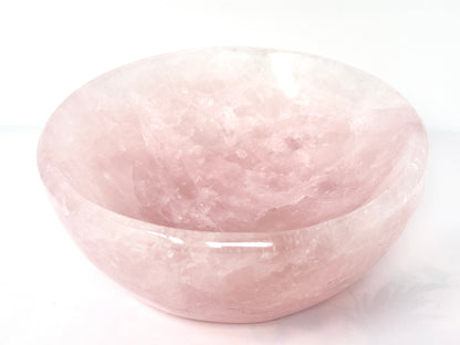 Rose Quartz Crystal Bowl 12cm