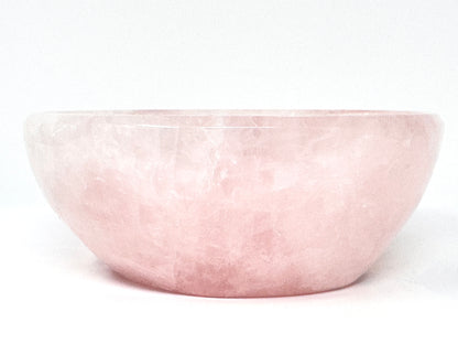 Rose Quartz Crystal Bowl 12cm