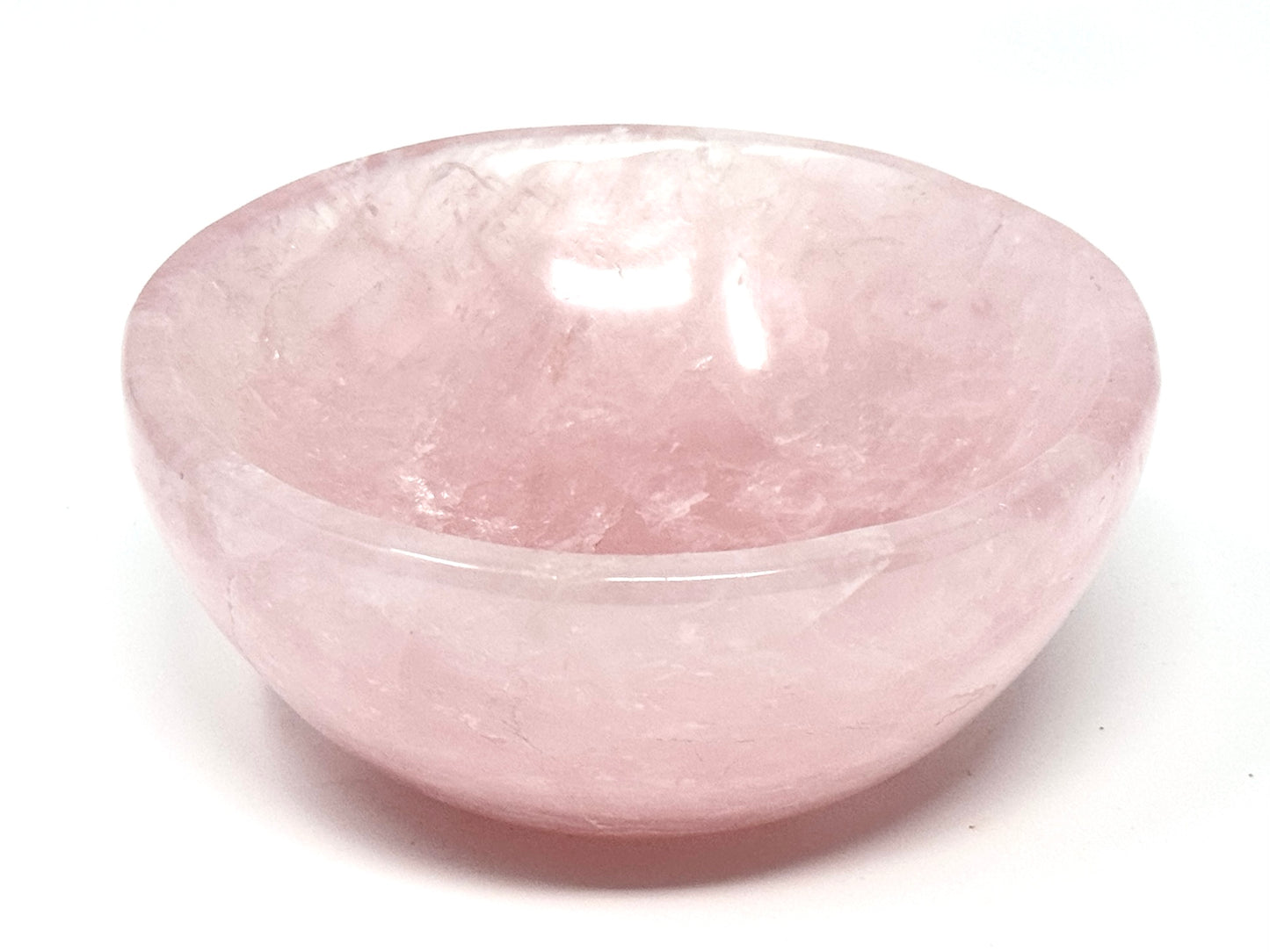 Rose Quartz Crystal Bowl 11.9cm