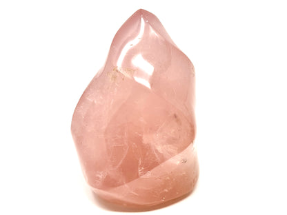 Rose Quartz Crystal Flame Shape 9cm