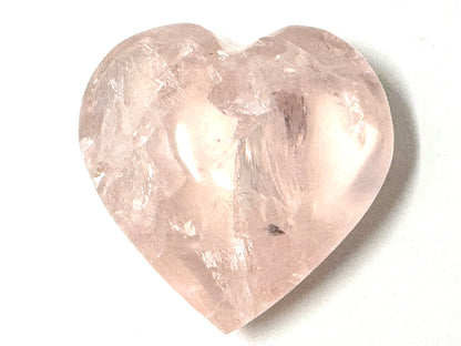 Rose Quartz Crystal Heart 5.3cm