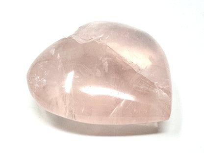 Rose Quartz Crystal Heart 5.3cm