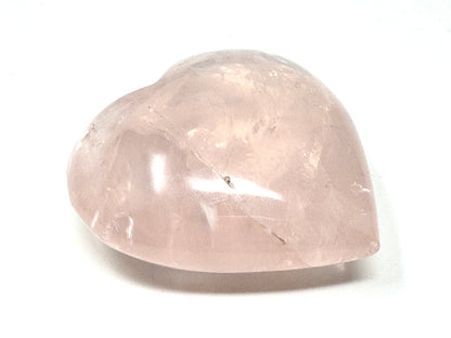 Rose Quartz Crystal Heart 5.3cm