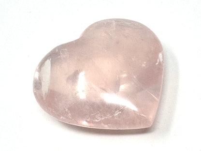 Rose Quartz Crystal Heart 5.3cm