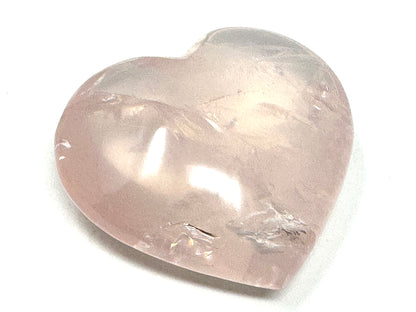 Rose Quartz Crystal Heart 5.2cm