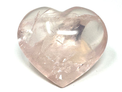Rose Quartz Crystal Heart 5.2cm