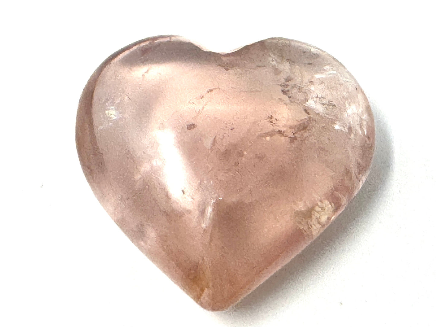 Rose Quartz Crystal Heart 5cm