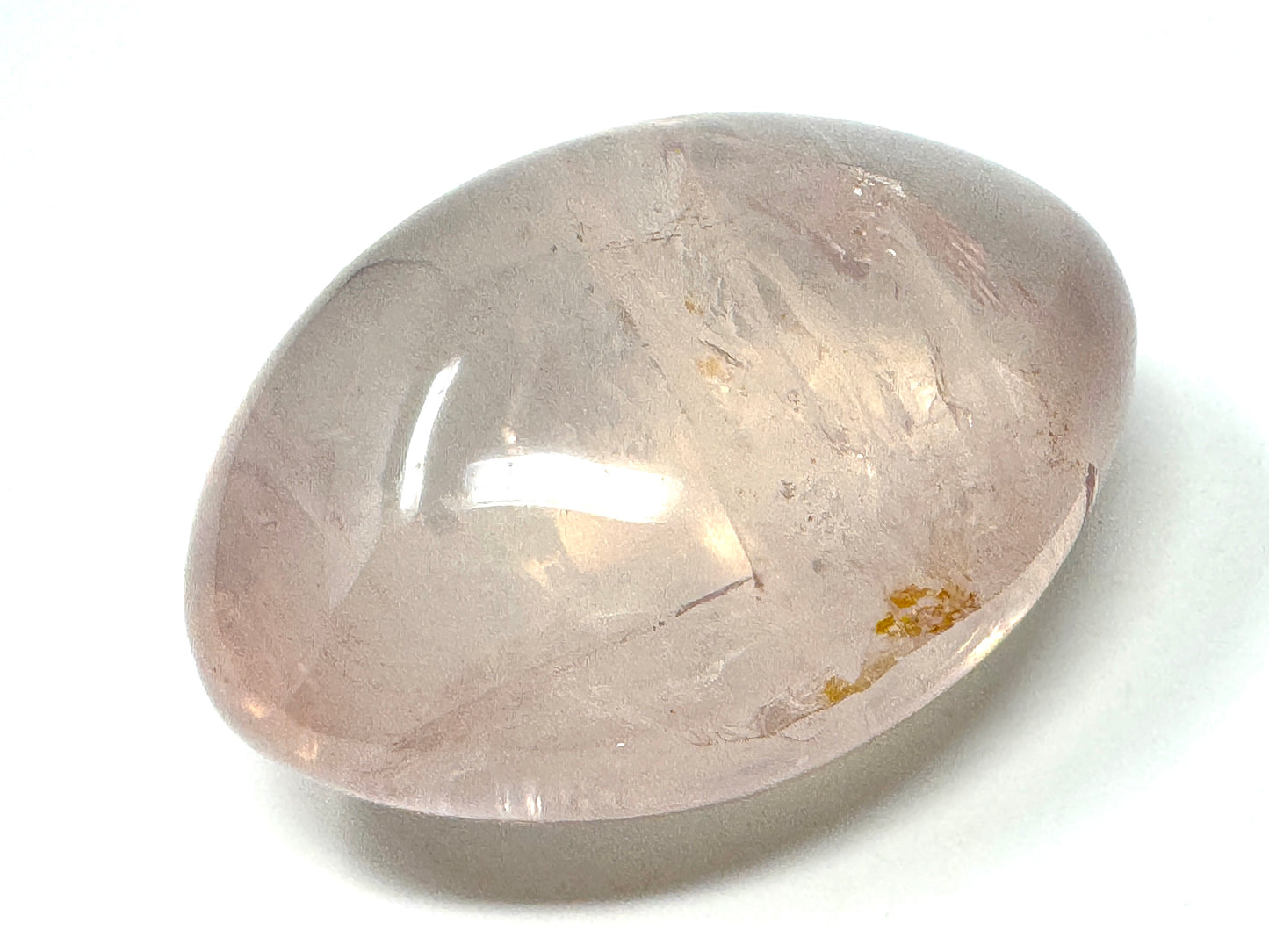 Large Rose Quartz Crystal Pebble 7.9cm
