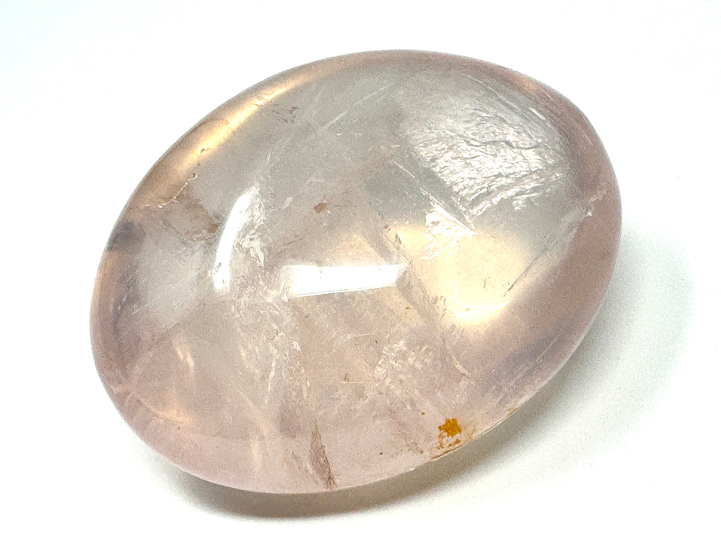 Large Rose Quartz Crystal Pebble 7.9cm