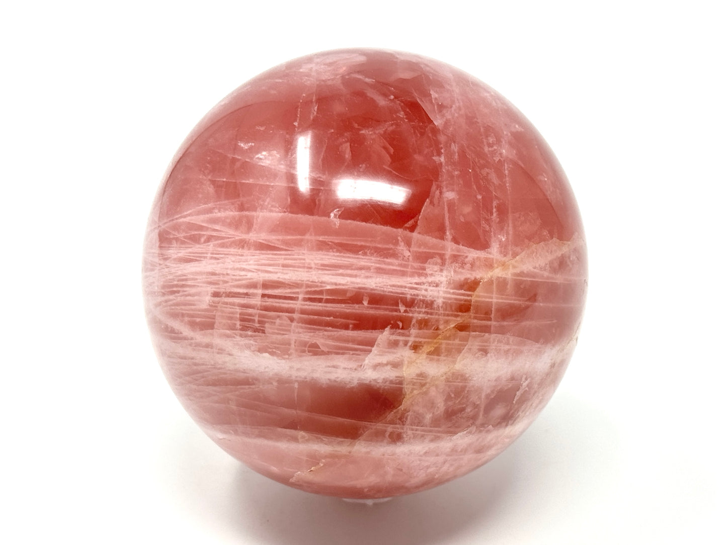 Large Rose Quartz Crystal Sphere 9.5cm