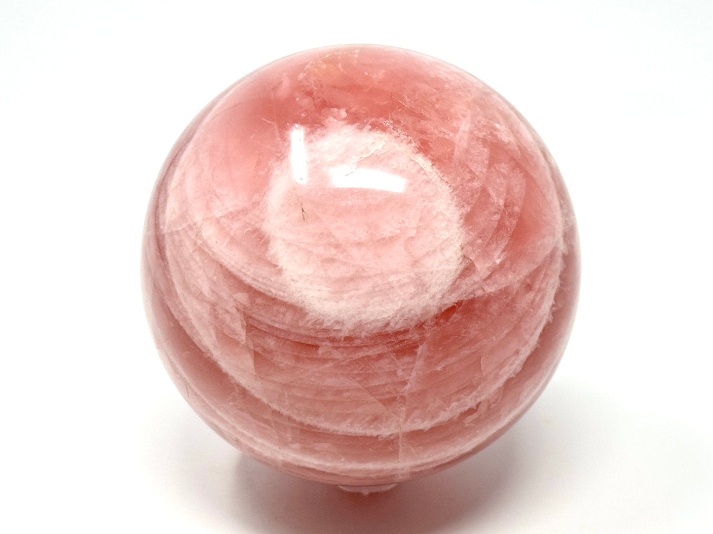 Large Rose Quartz Crystal Sphere 9.5cm