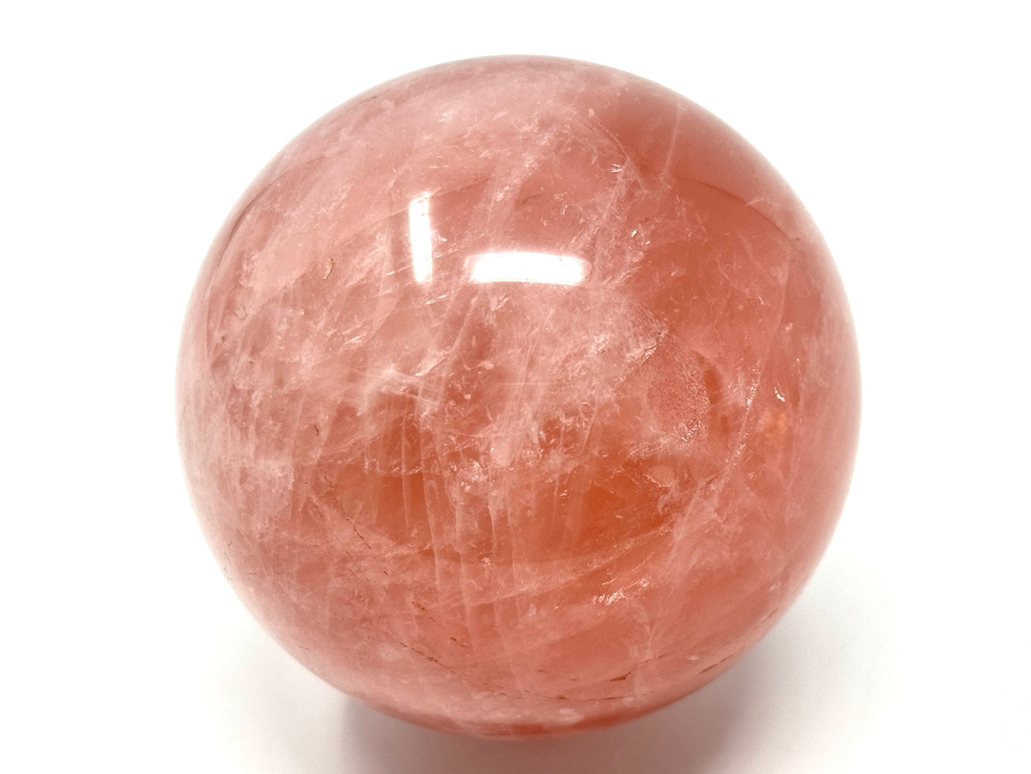 Rose Quartz Crystal Sphere 7.8cm