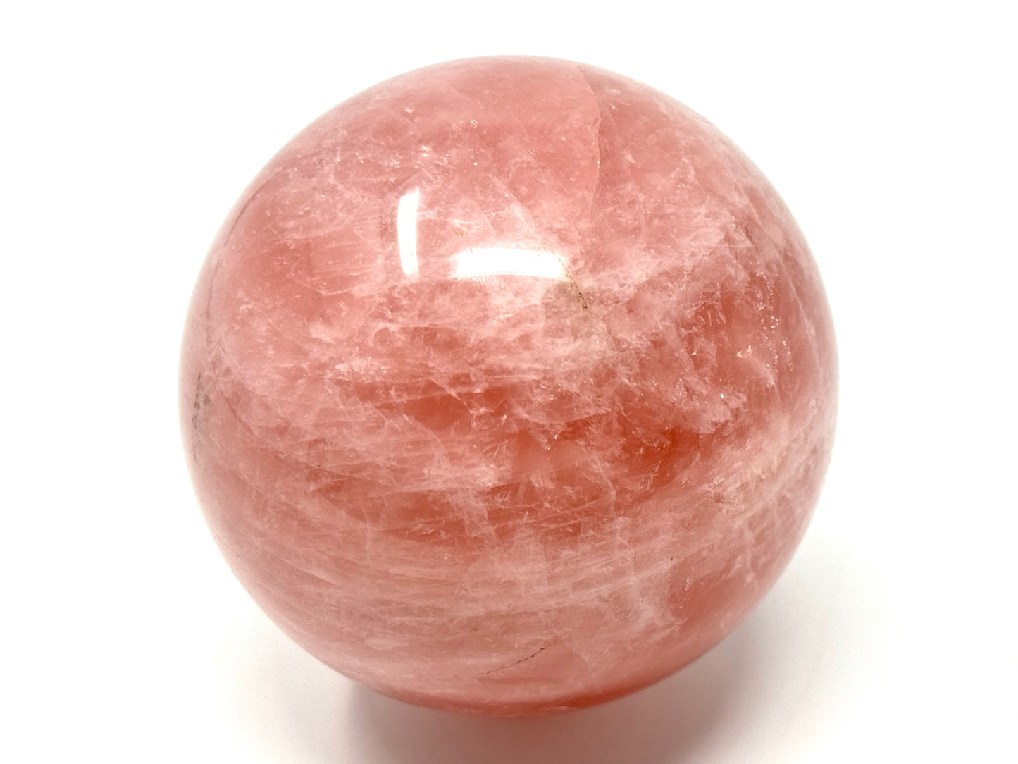 Rose Quartz Crystal Sphere 7.8cm