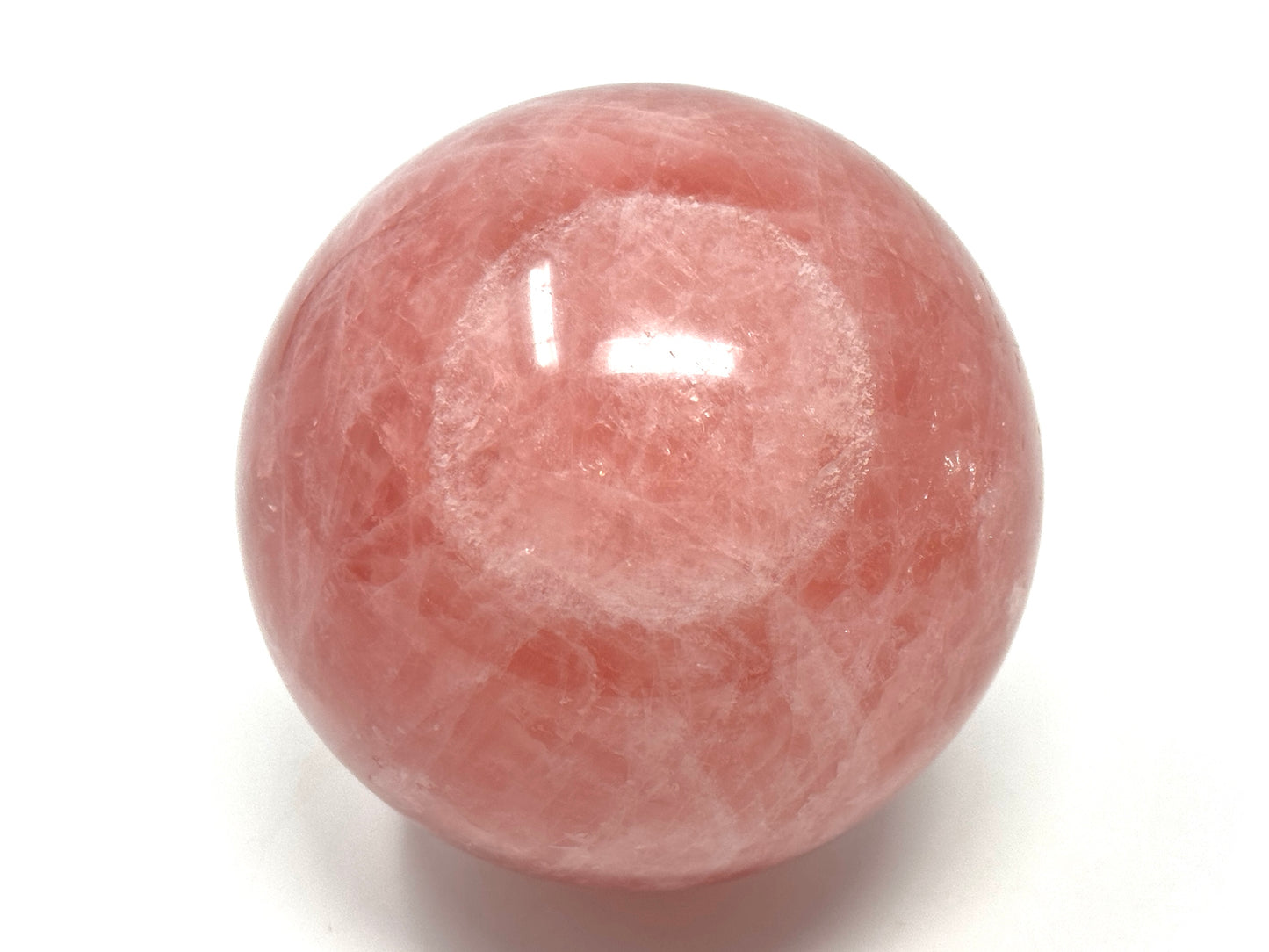 Large Rose Quartz Crystal Sphere 9.2cm
