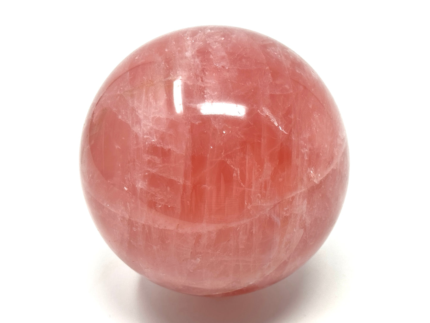 Large Rose Quartz Crystal Sphere 9.2cm