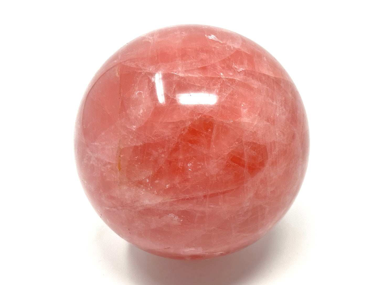 Large Rose Quartz Crystal Sphere 9.2cm