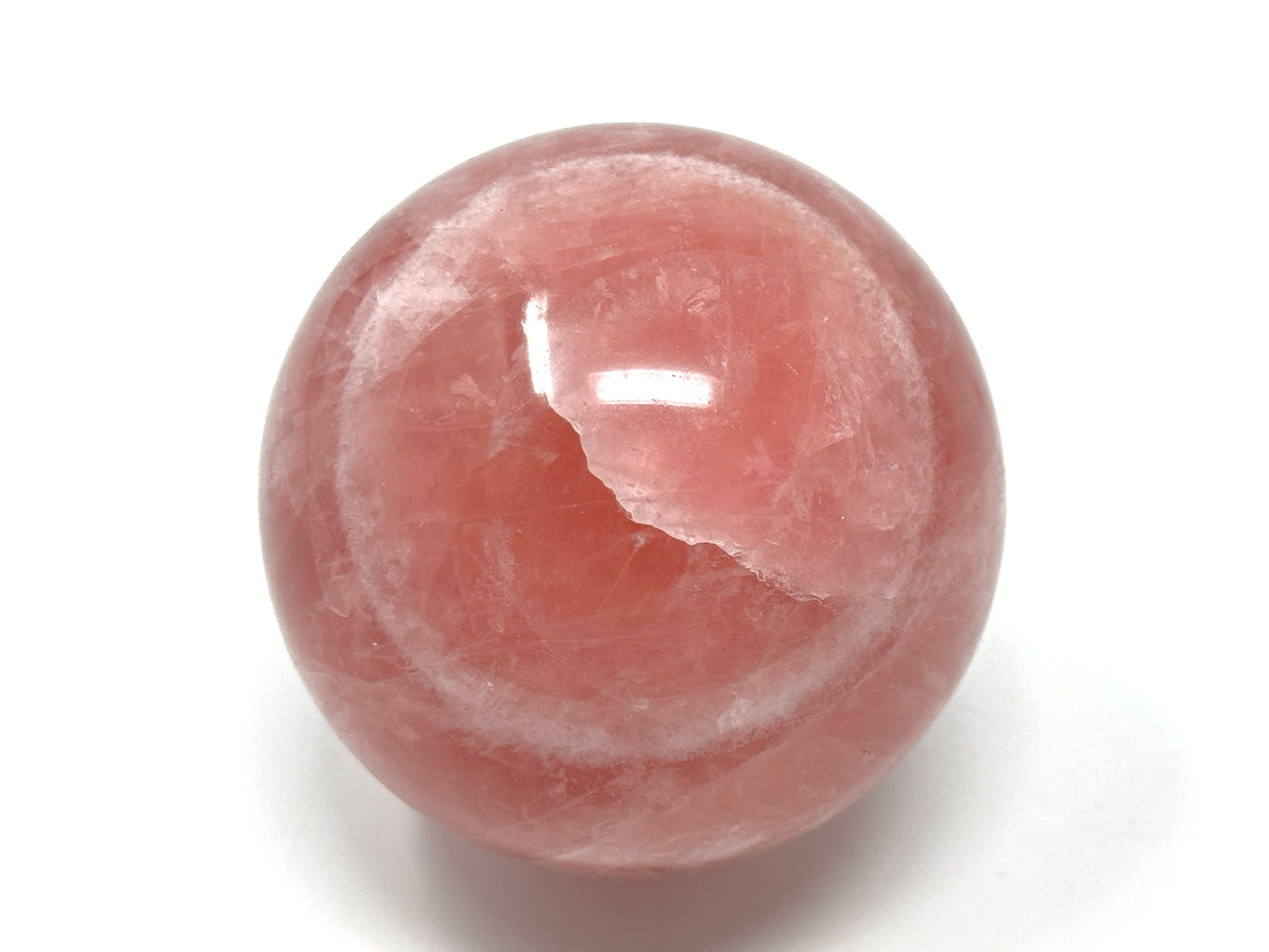 Rose Quartz Crystal Sphere 8cm