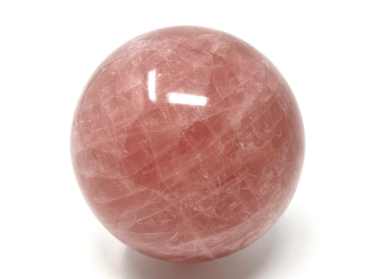 Large Rose Quartz Crystal Sphere 9cm
