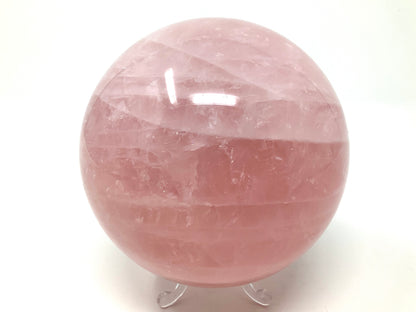 Large Rose Quartz Crystal Sphere 11.5cm