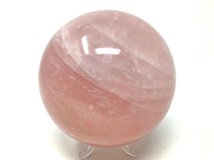 Large Rose Quartz Crystal Sphere 11.5cm