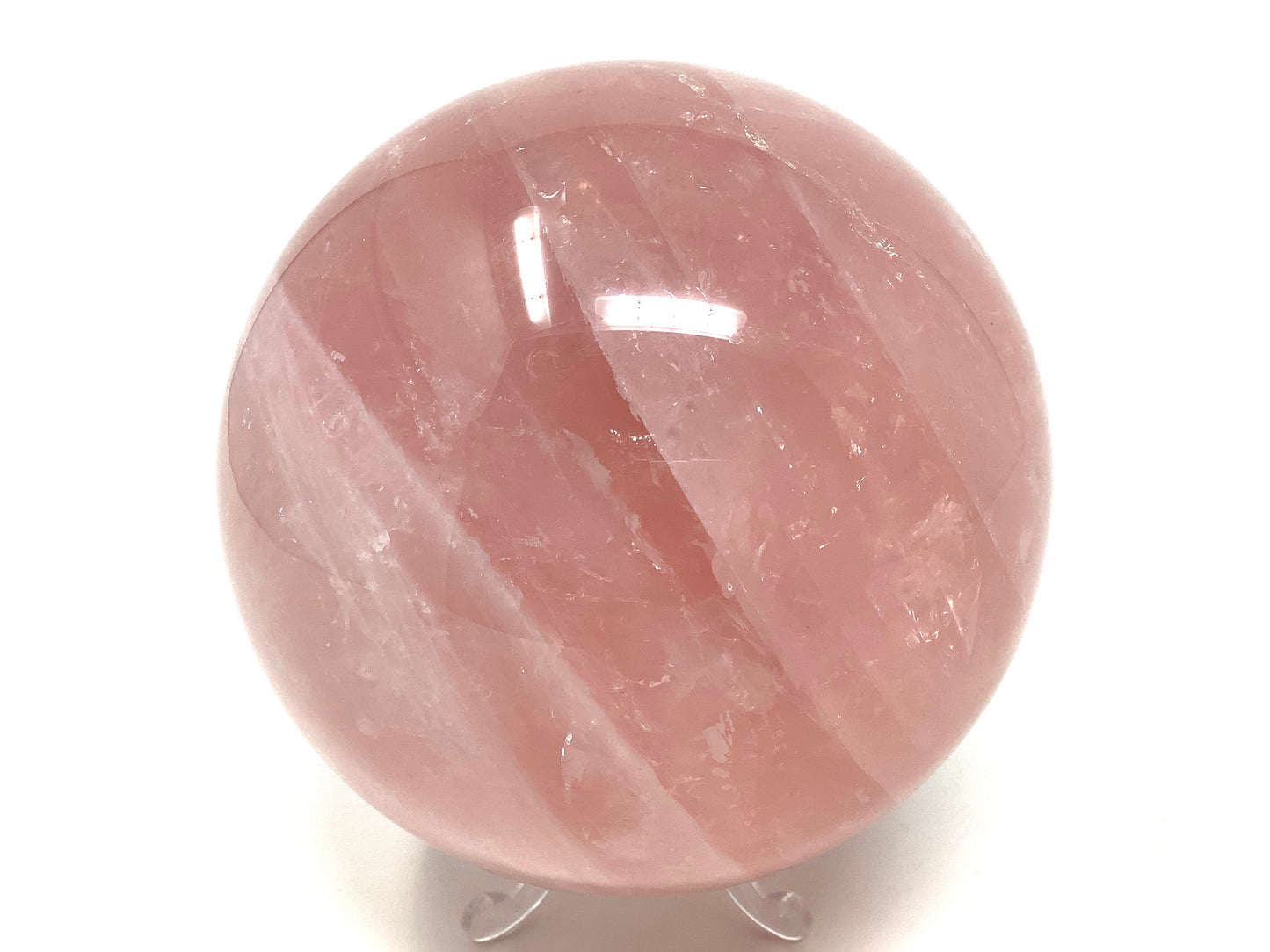 Large Rose Quartz Crystal Sphere 11.5cm