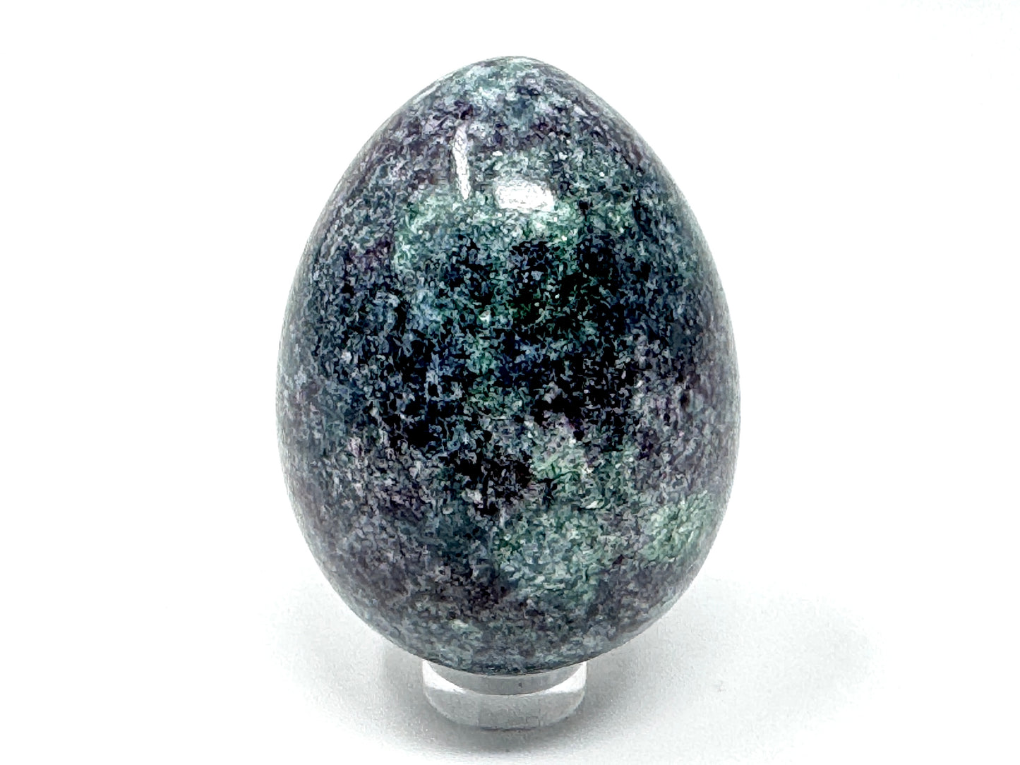 Ruby in Kyanite Crystal Egg 5.7cm