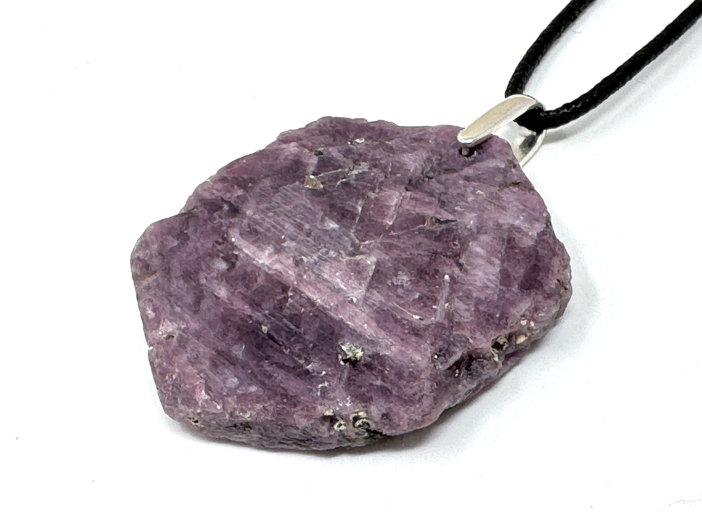 Large Natural Ruby Record Keeper Crystal Pendant 4.9cm