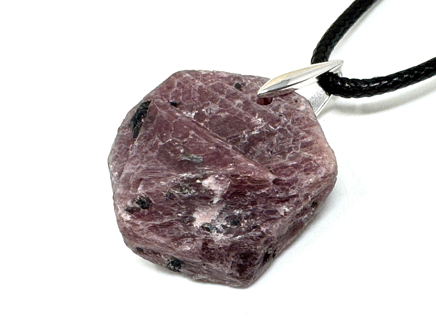 Natural Ruby Record Keeper Crystal Pendant 2.5cm