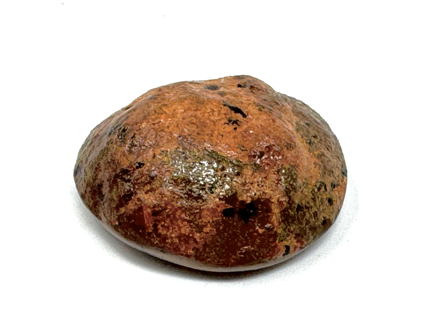 Large ethiopian Shewa Opal: Polished Chocolate Opal Gemstone 17.21 grams