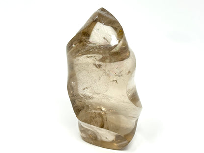 Smoky Quartz Crystal Flame Shape 9.8cm