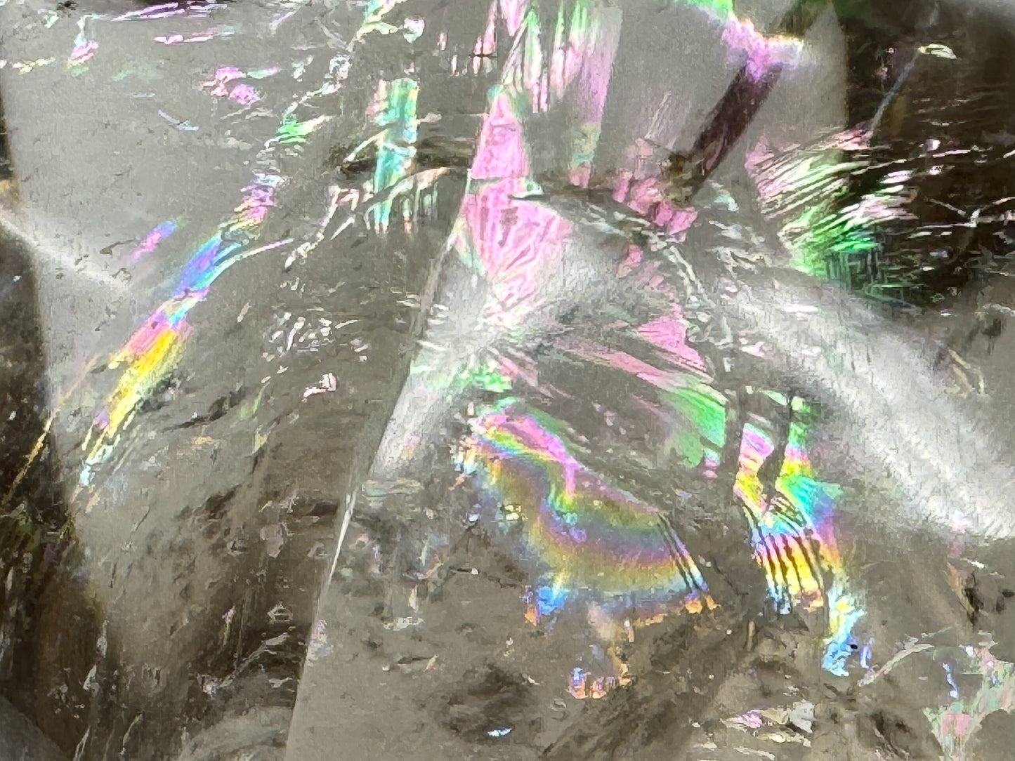 Smoky Quartz Crystal Flame Shape 9.8cm