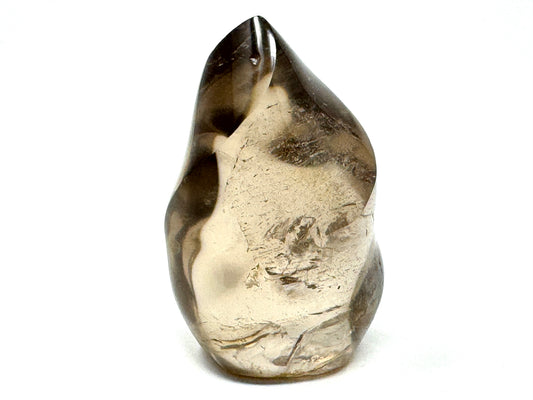 Smoky Quartz Crystal Flame Shape 7.1cm
