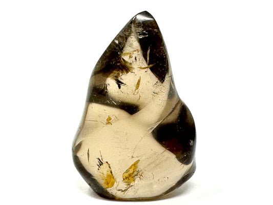 Smoky Quartz Crystal Flame Shape 7.1cm