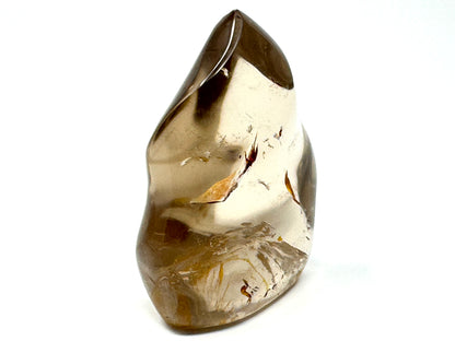 Smoky Quartz Crystal Flame Shape 7.9cm