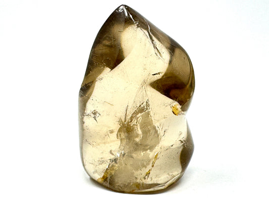 Smoky Quartz Crystal Flame Shape 7.8cm