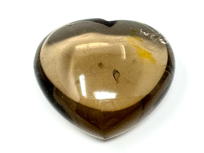 Smoky Quartz Crystal Heart 4.8cm