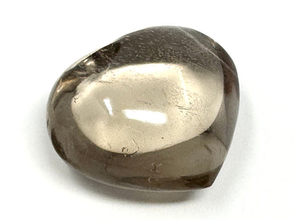 Smoky Quartz Crystal Heart 5.2cm