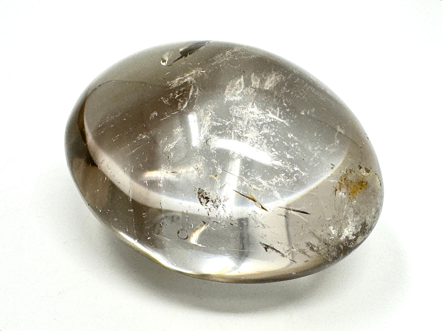 Smoky Quartz Crystal Pebble 6.2cm