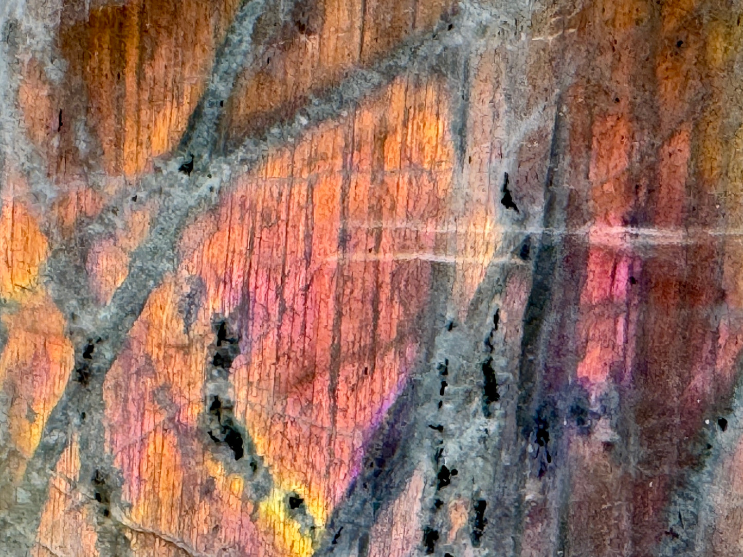 Large Sunset Labradorite Freeform Crystal 11.5cm