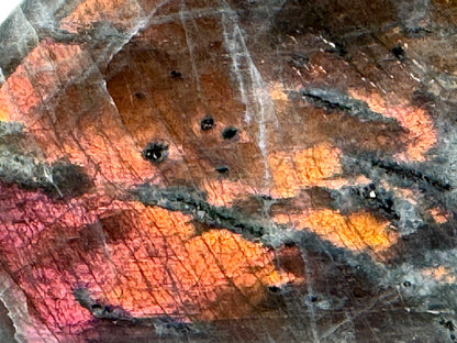 Sunset Labradorite Freeform Crystal 9.4cm