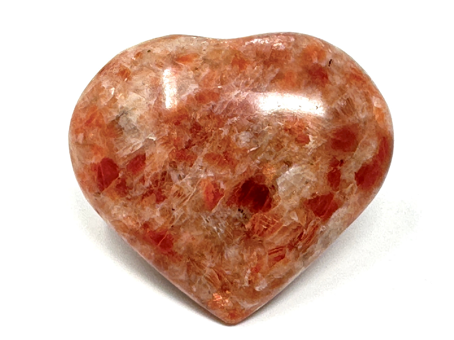 Sunstone Crystal Heart 6cm