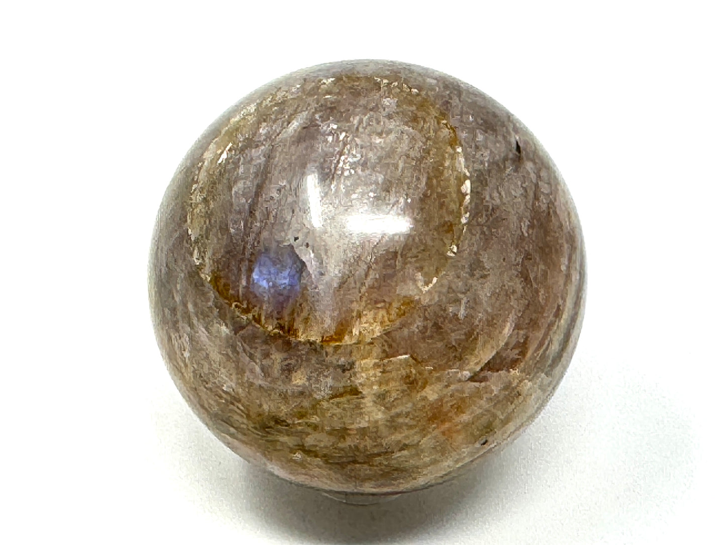 Sunstone Moonstone Crystal Sphere 5.6cm