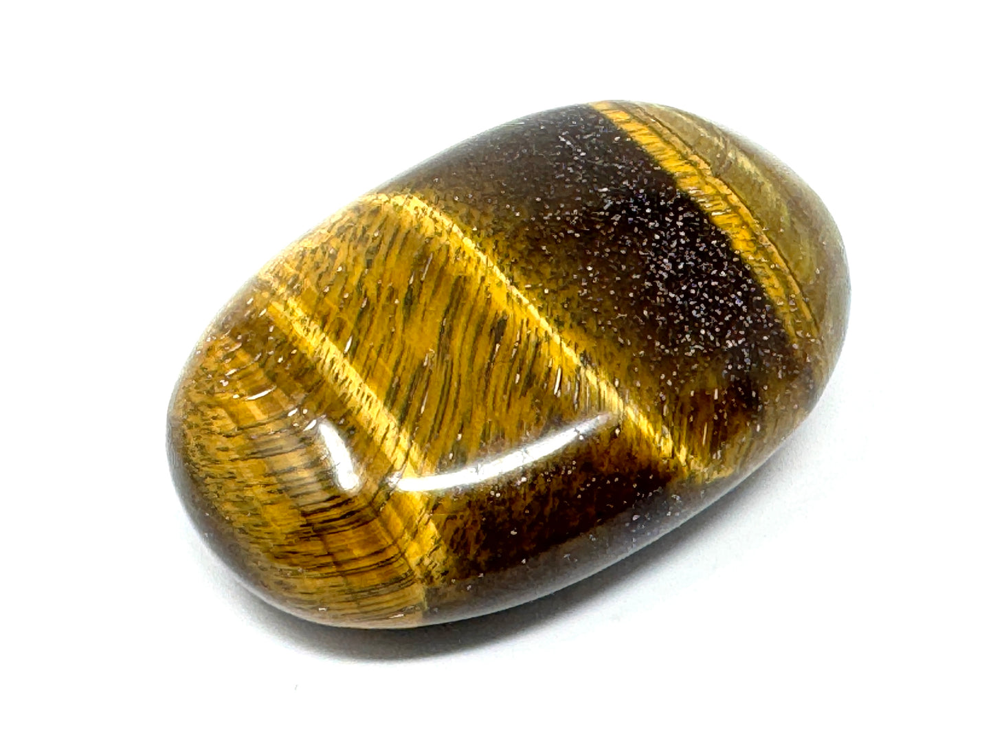 Tiger's Eye Crystal Pebble 6.2cm