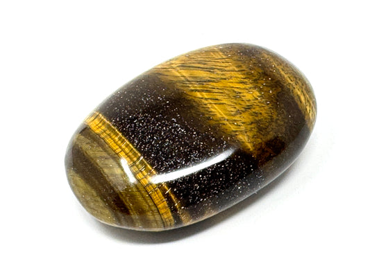 Tiger's Eye Crystal Pebble 6.2cm