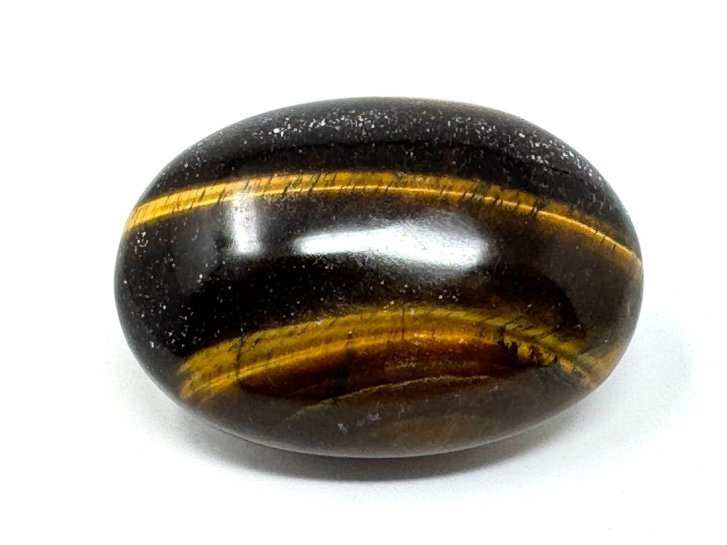 Tiger's Eye Crystal Pebble 5.3cm