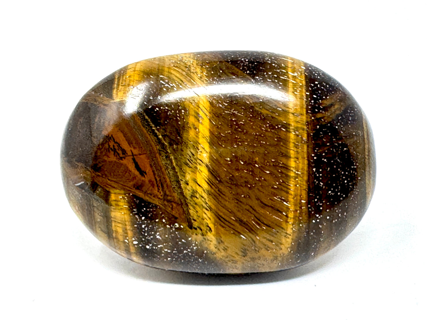 Tiger's Eye Crystal Pebble 6.3cm