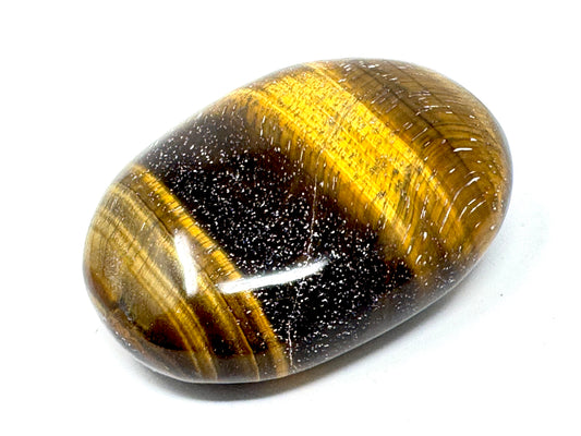 Tiger's Eye Crystal Pebble 6.3cm
